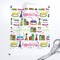 Birthday Cake Presents Party Balloon Custom Printed Fabric by Spoonflower Various Fabrics by the Yard or Fat Quarter